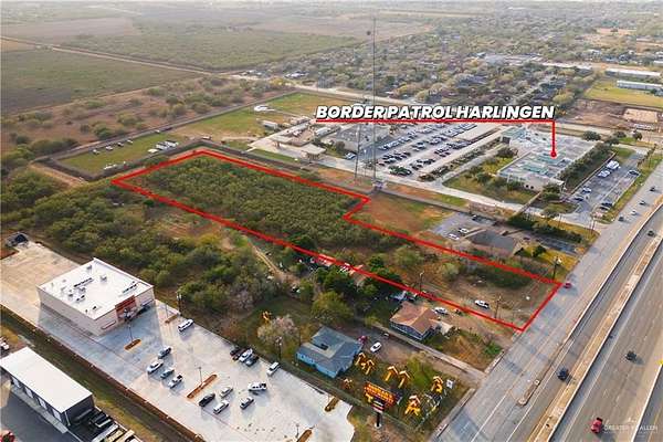 2.22 Acres of Commercial Land for Sale in Harlingen, Texas