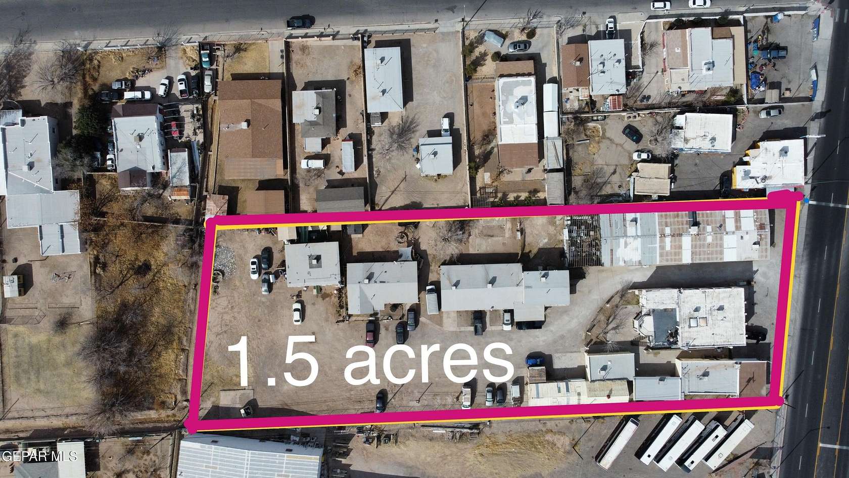1.5 Acres of Mixed-Use Land for Sale in El Paso, Texas
