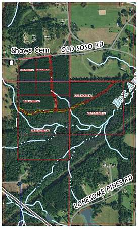 34.4 Acres of Recreational & Residential Land for Sale in Laurel, Mississippi