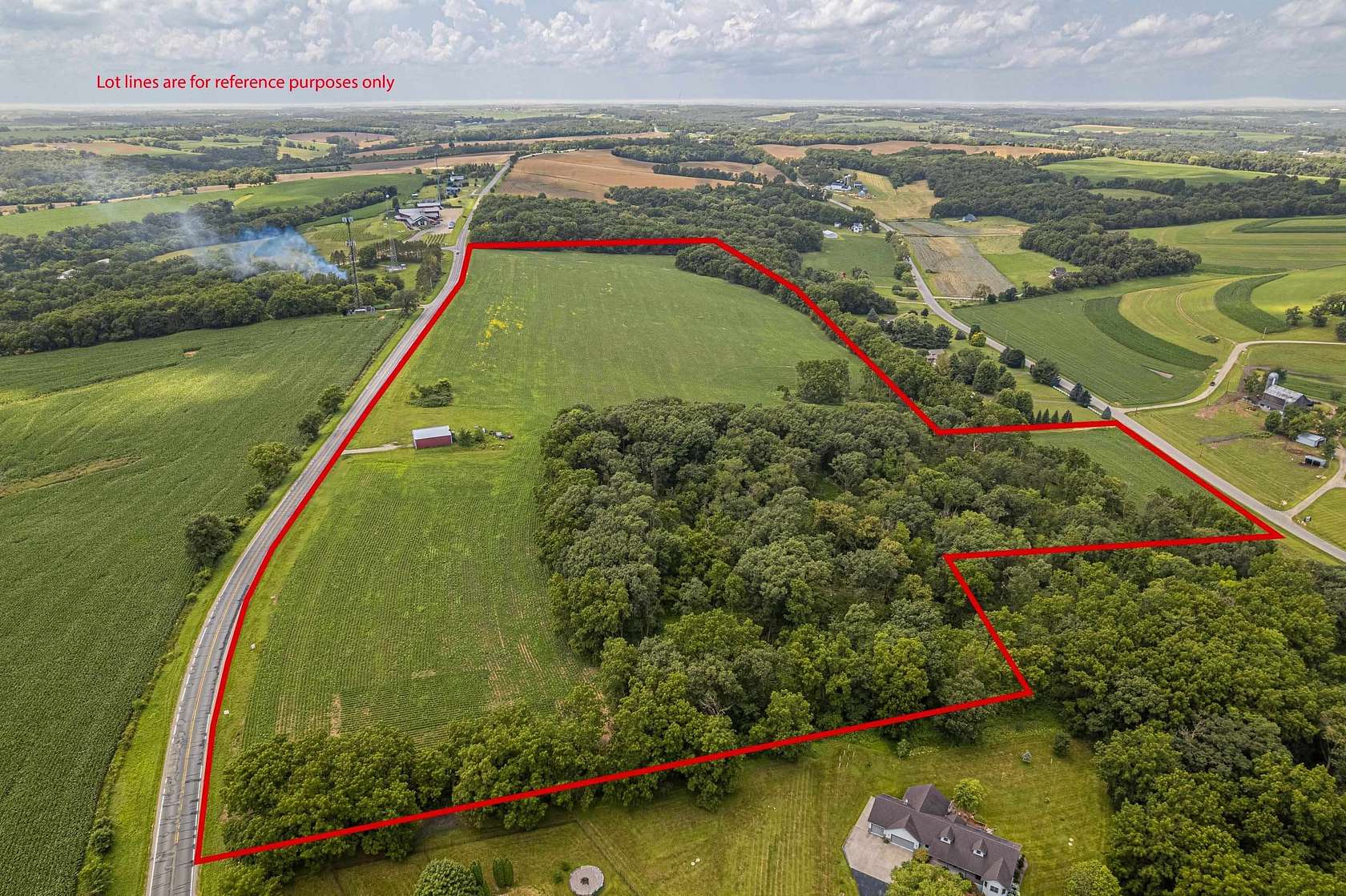 44.9 Acres of Recreational Land & Farm for Sale in New Glarus, Wisconsin