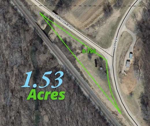 3.43 Acres of Land for Sale in Cassville, Wisconsin