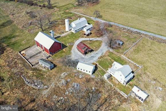 27.16 Acres of Agricultural Land with Home for Sale in Myersville, Maryland