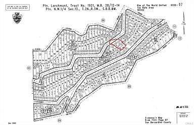 0.06 Acres of Land for Sale in Cedar Glen, California