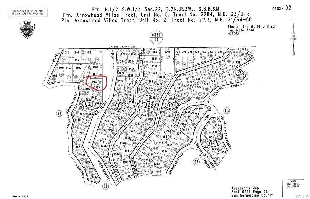 0.06 Acres of Land for Sale in Lake Arrowhead, California