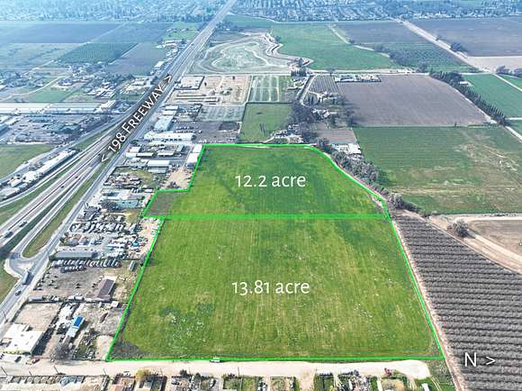 12.2 Acres of Land for Sale in Visalia, California