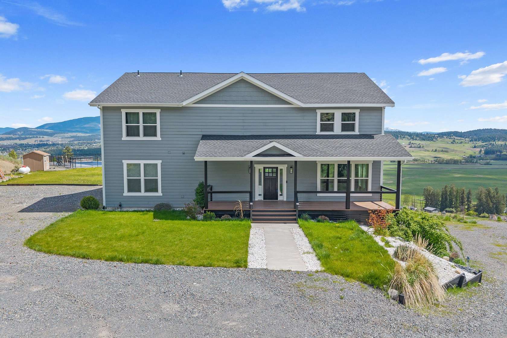 6.6 Acres of Residential Land with Home for Sale in Colville, Washington