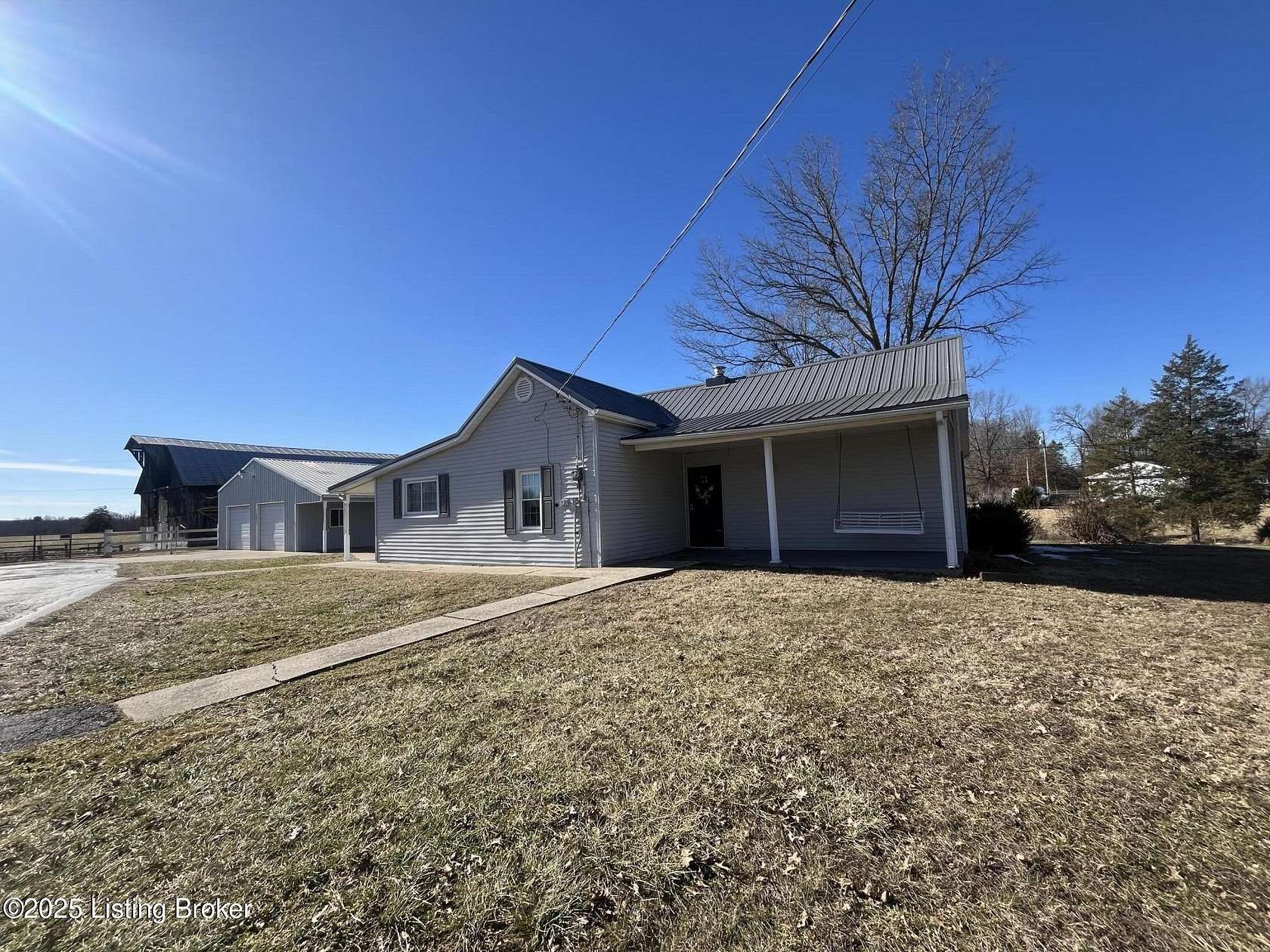 44.9 Acres of Agricultural Land with Home for Sale in Shepherdsville, Kentucky