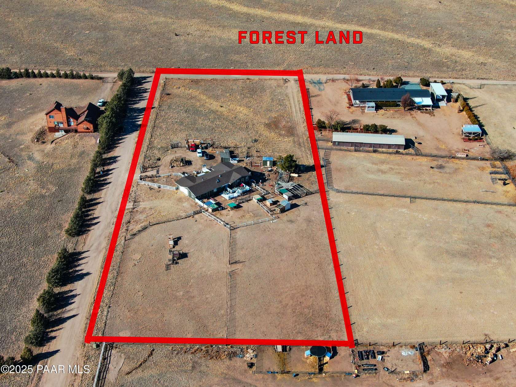 3.28 Acres of Land with Home for Sale in Chino Valley, Arizona