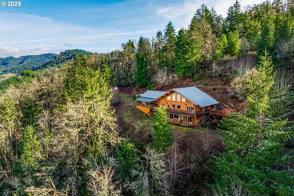 45.7 Acres of Recreational Land with Home for Sale in Springfield, Oregon