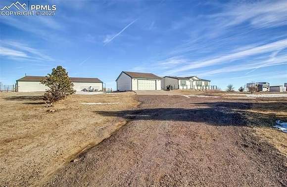 40 Acres of Land with Home for Sale in Yoder, Colorado