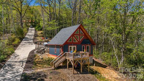 2.44 Acres of Land with Home for Sale in Fairview, North Carolina