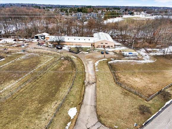 13.14 Acres of Land with Home for Sale in Maineville, Ohio