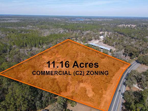 11.16 Acres of Land for Sale in Crawfordville, Florida