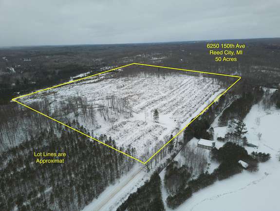 50 Acres of Recreational Land for Sale in Hersey, Michigan