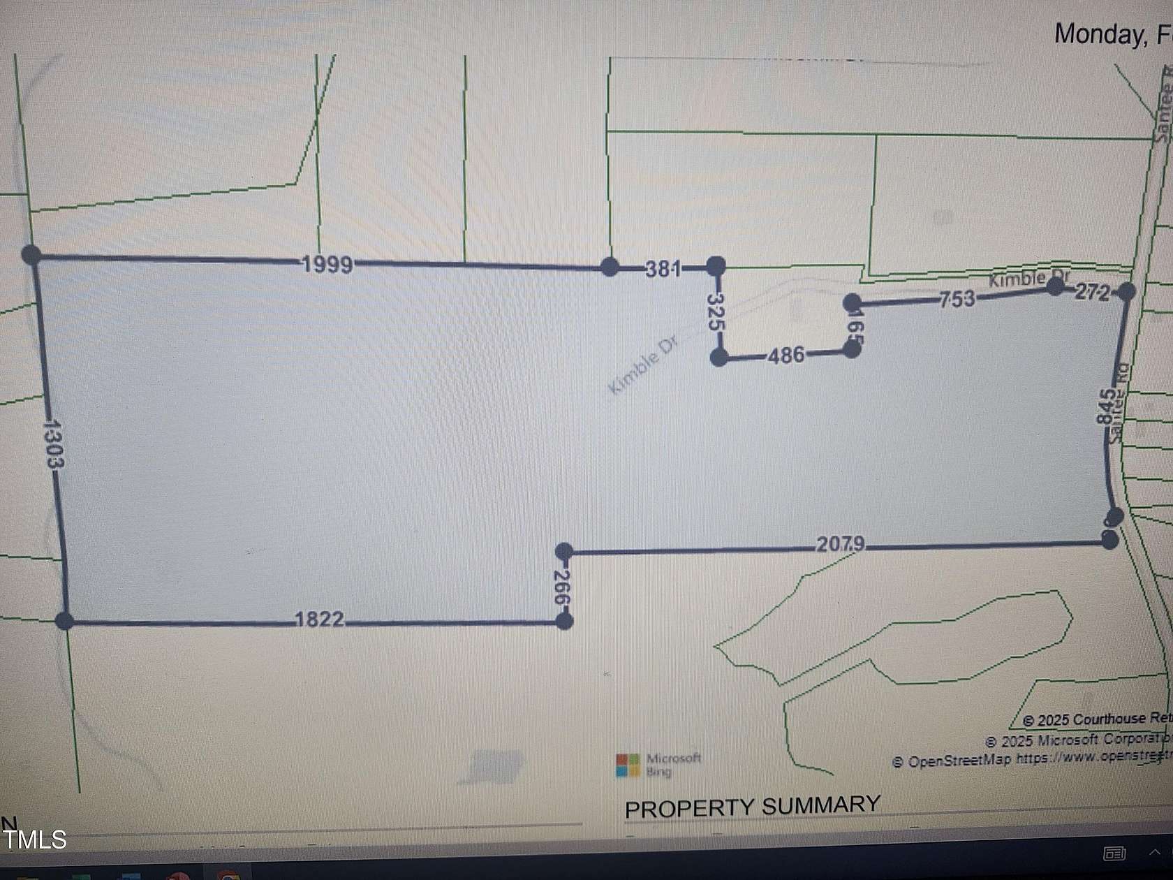 97 Acres of Land for Sale in Durham, North Carolina