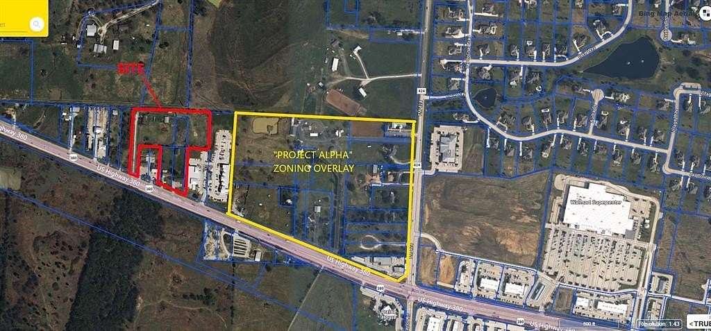 3 Acres of Commercial Land for Sale in Cross Roads, Texas