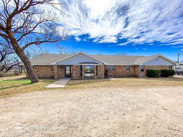 59 Acres of Recreational Land with Home for Sale in Stamford, Texas