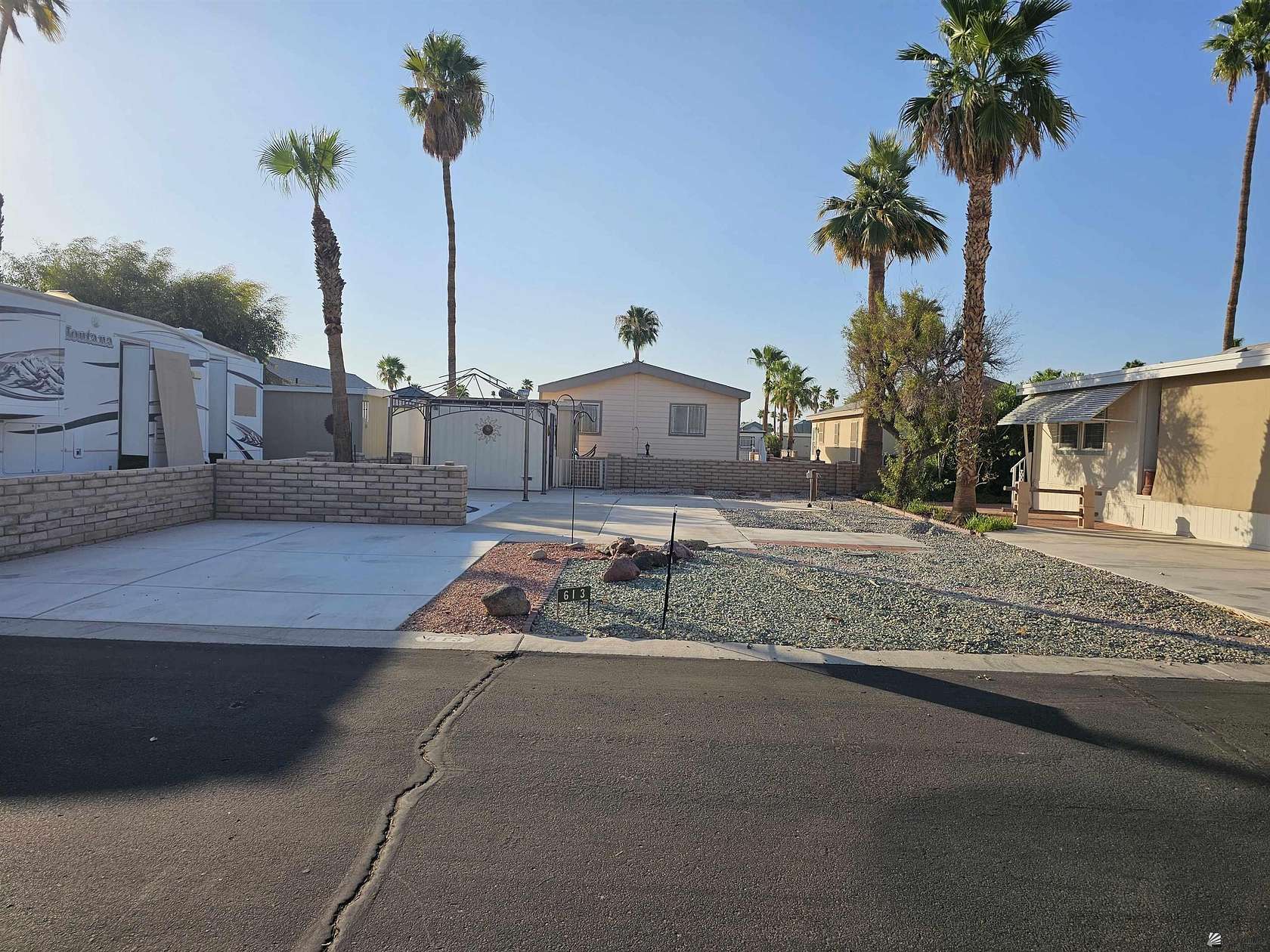 Improved Residential Land for Sale in Yuma, Arizona