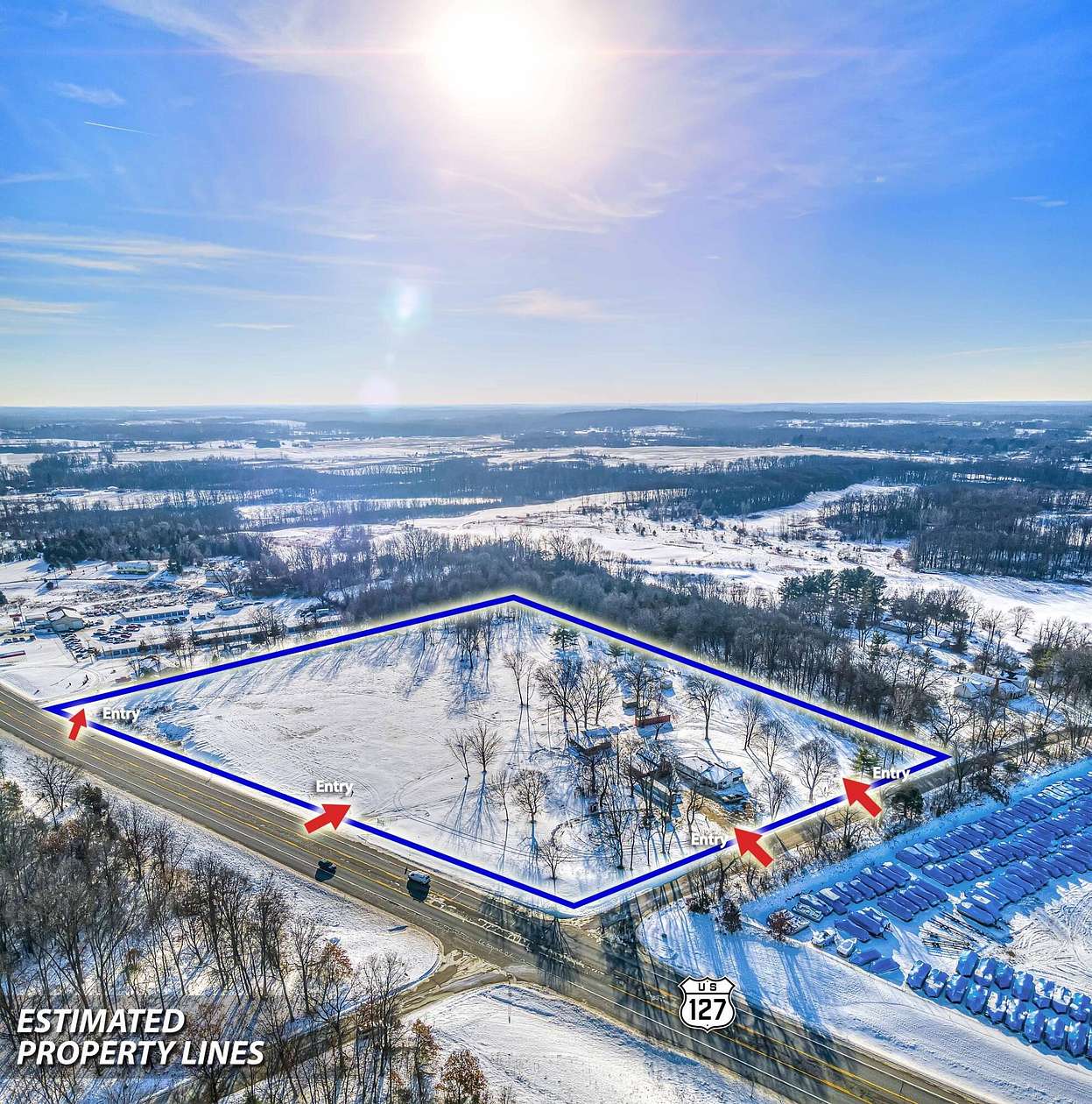 8.47 Acres of Mixed-Use Land for Sale in Jackson, Michigan