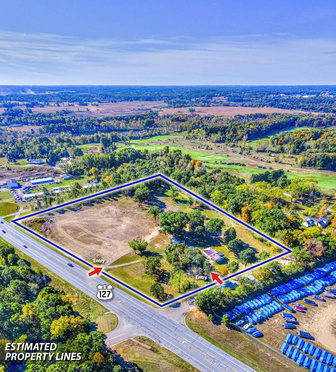 8.47 Acres of Mixed-Use Land for Sale in Jackson, Michigan