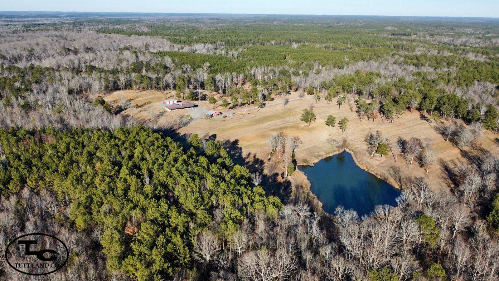 214 Acres of Land with Home for Sale in Millport, Alabama