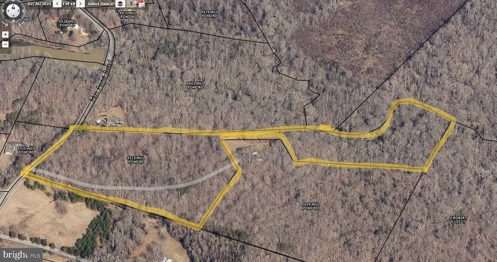 15 Acres of Recreational Land for Sale in Spotsylvania, Virginia