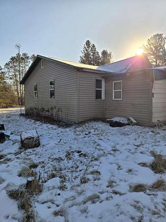 6.5 Acres of Residential Land with Home for Sale in Laona, Wisconsin