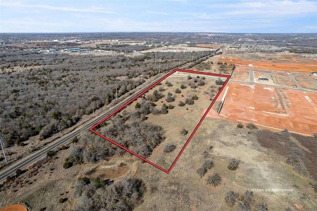 9.82 Acres of Commercial Land for Sale in Edmond, Oklahoma