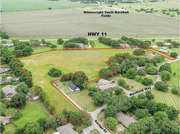 6.36 Acres of Residential Land for Sale in Whitewright, Texas