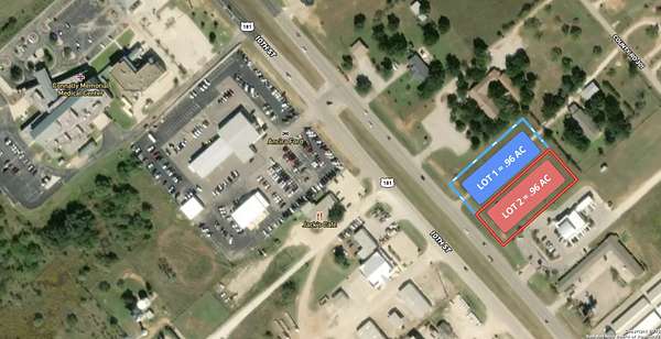0.96 Acres of Commercial Land for Sale in Floresville, Texas