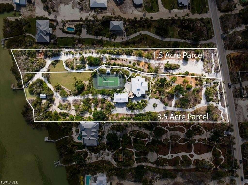 3.56 Acres of Residential Land with Home for Sale in Captiva, Florida