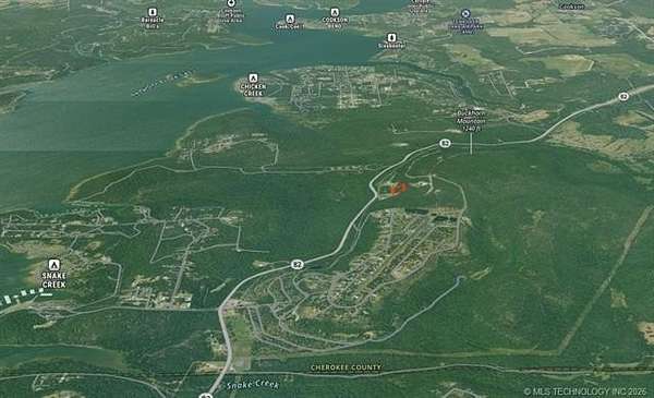 0.96 Acres of Residential Land for Sale in Cookson, Oklahoma