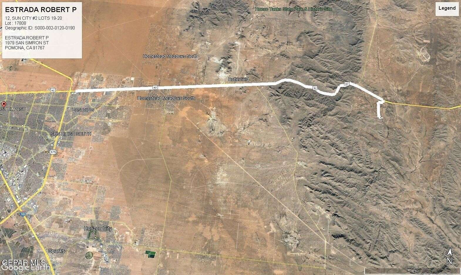 0.33 Acres of Residential Land for Sale in Fort Hancock, Texas