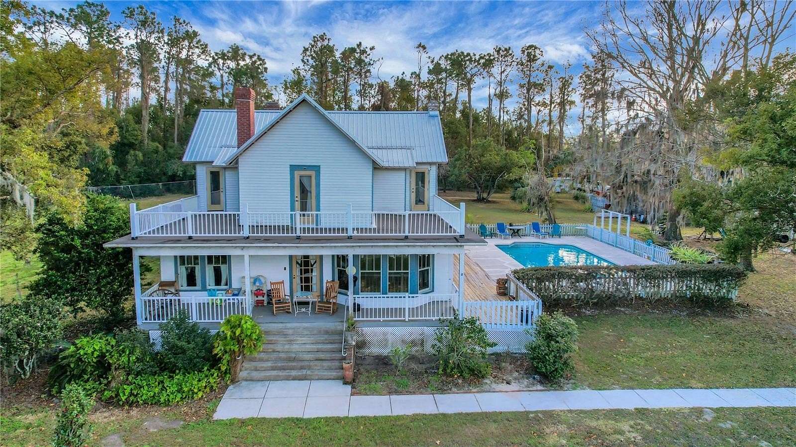 6.44 Acres of Land with Home for Sale in Yalaha, Florida