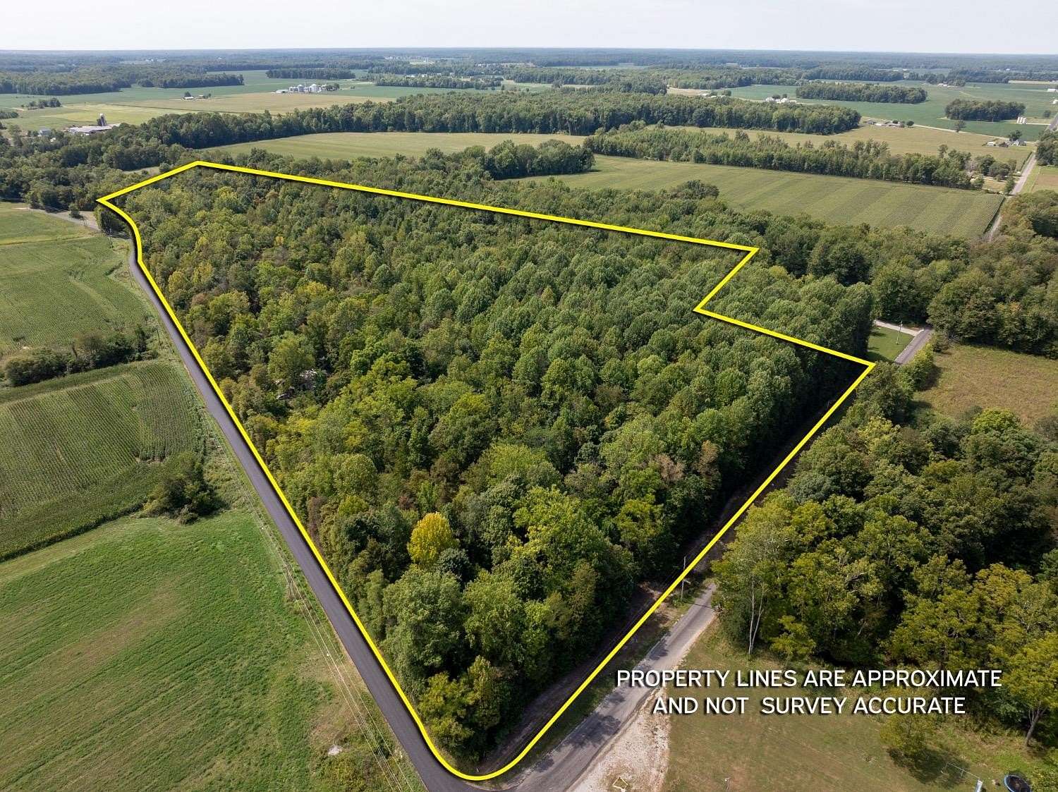30 Acres of Recreational Land with Home for Sale in Versailles, Indiana