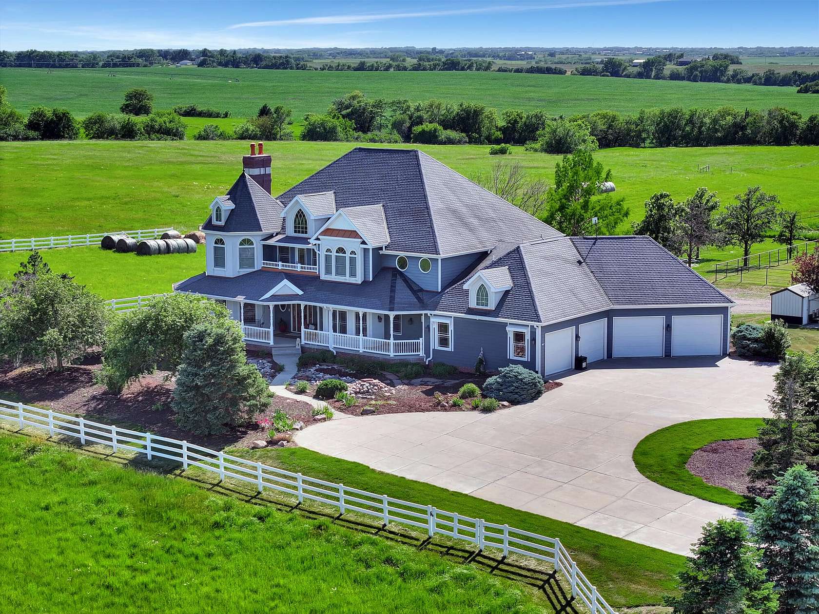 20 Acres of Land with Home for Sale in Hickman, Nebraska