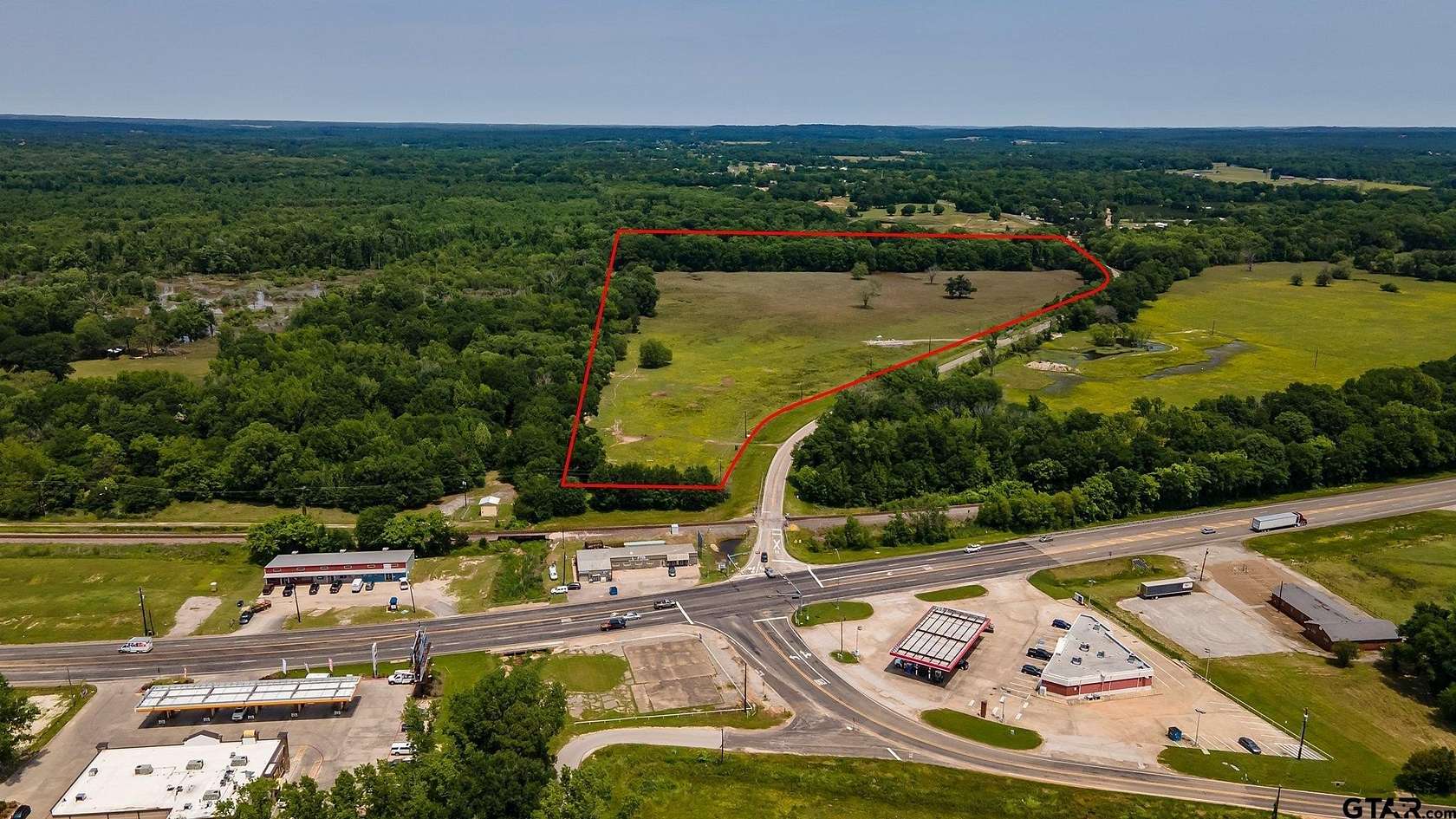 54.1 Acres of Land for Sale in Brownsboro, Texas