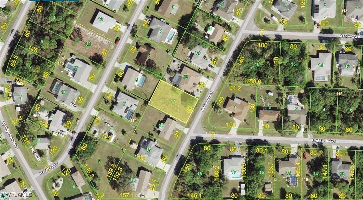 0.25 Acres of Residential Land for Sale in Port Charlotte, Florida