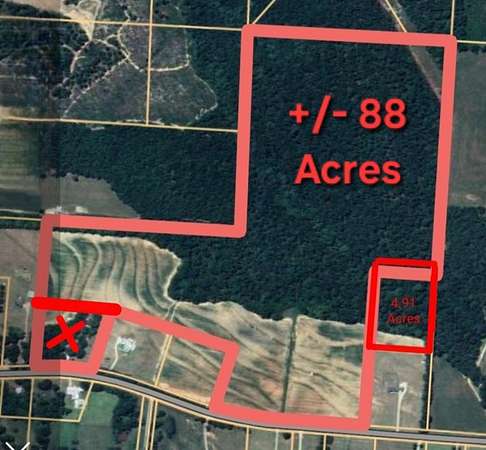 6.7 Acres of Residential Land for Sale in Wicksburg, Alabama