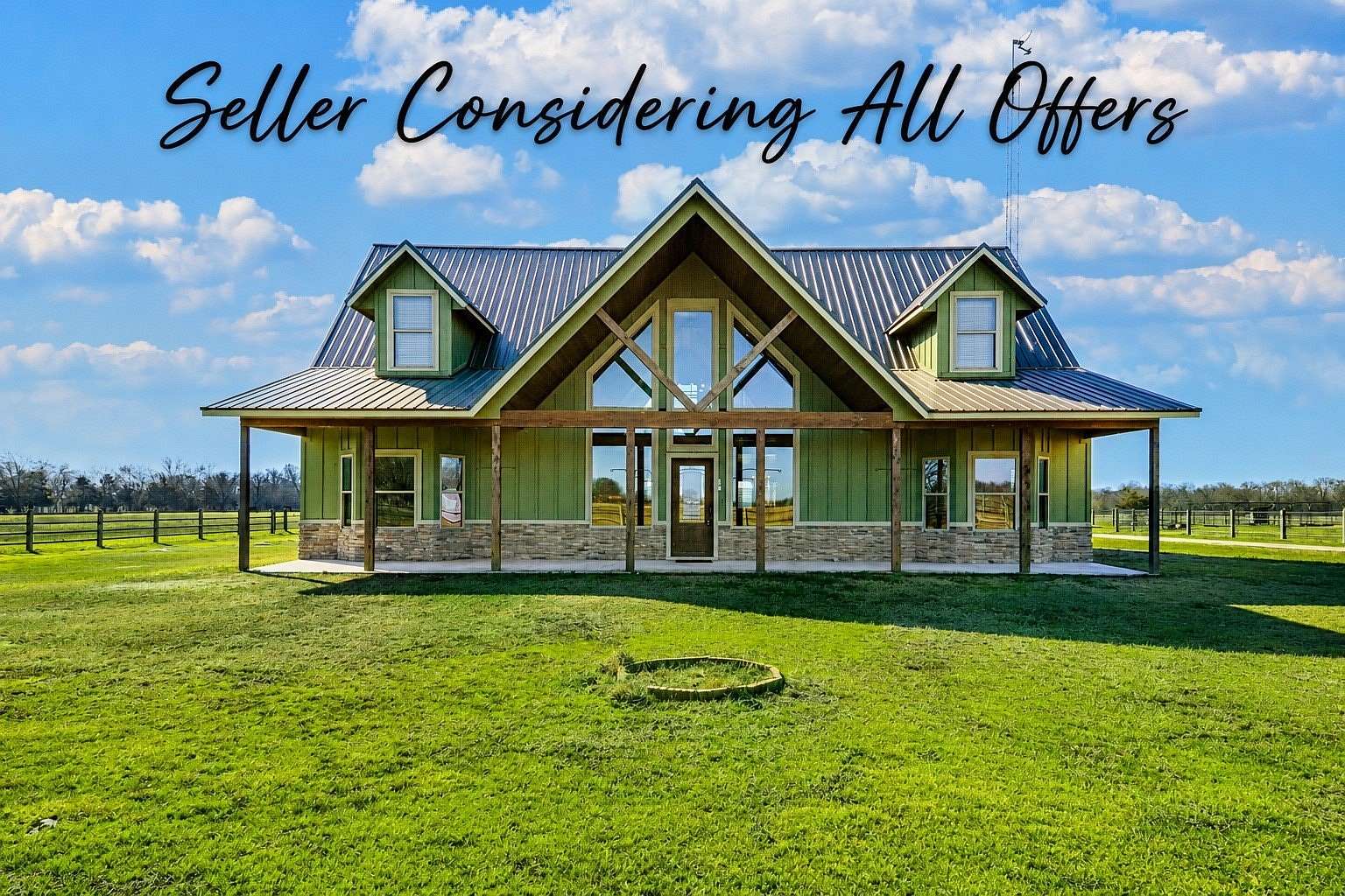 6.4 Acres of Land with Home for Sale in Cooper, Texas