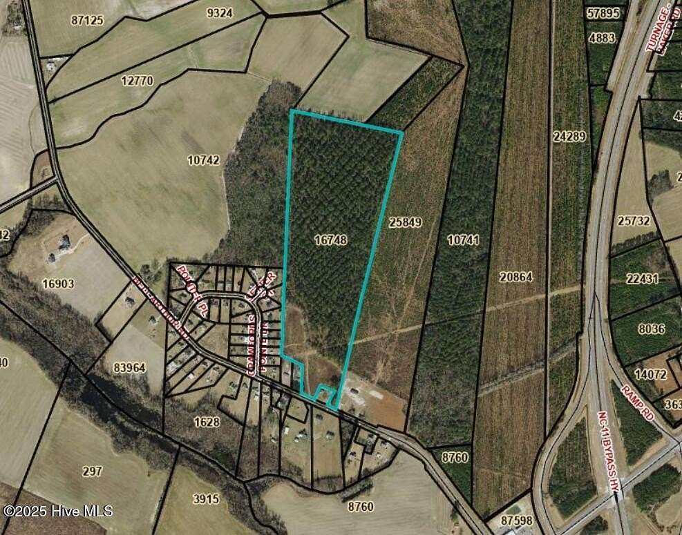 49.7 Acres of Recreational Land for Sale in Greenville, North Carolina