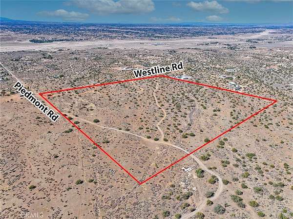 40 Acres of Recreational Land & Farm for Sale in Apple Valley, California