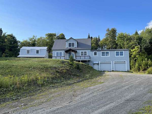 7 Acres of Residential Land with Home for Sale in Stewartstown, New Hampshire