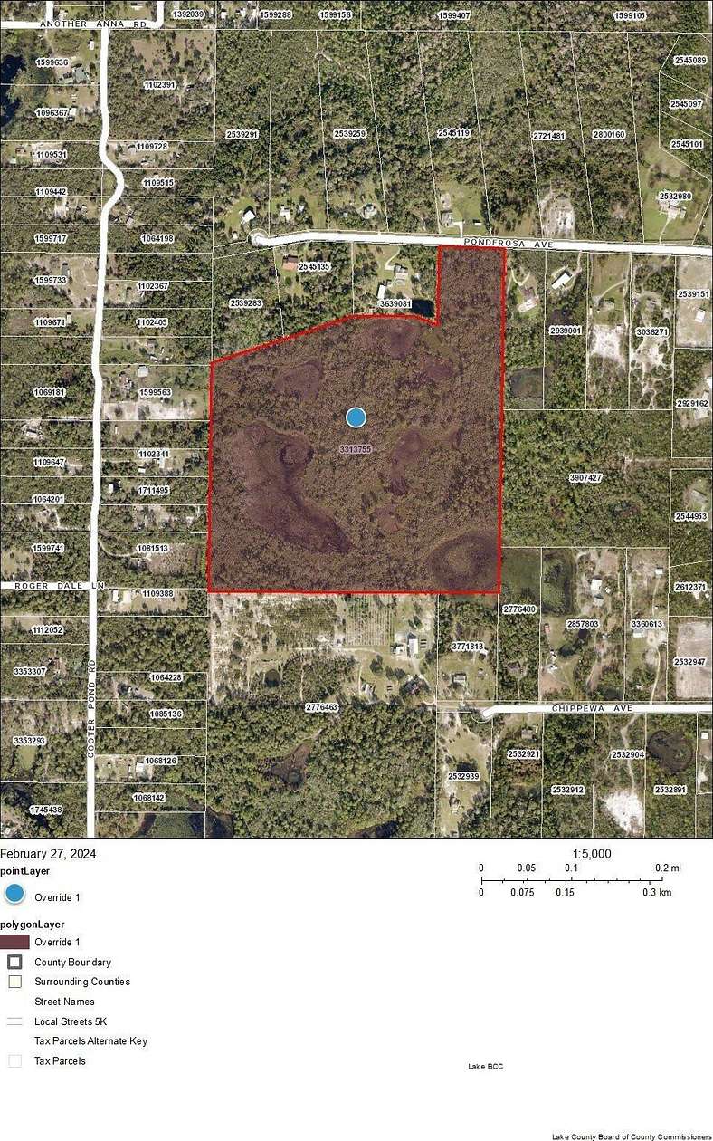 63 Acres of Agricultural Land for Sale in DeLand, Florida