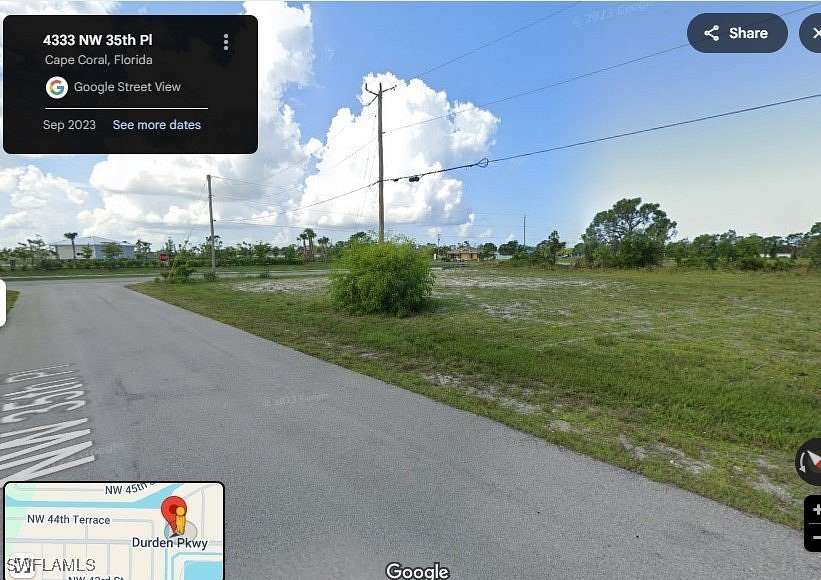 0.23 Acres of Land for Sale in Cape Coral, Florida