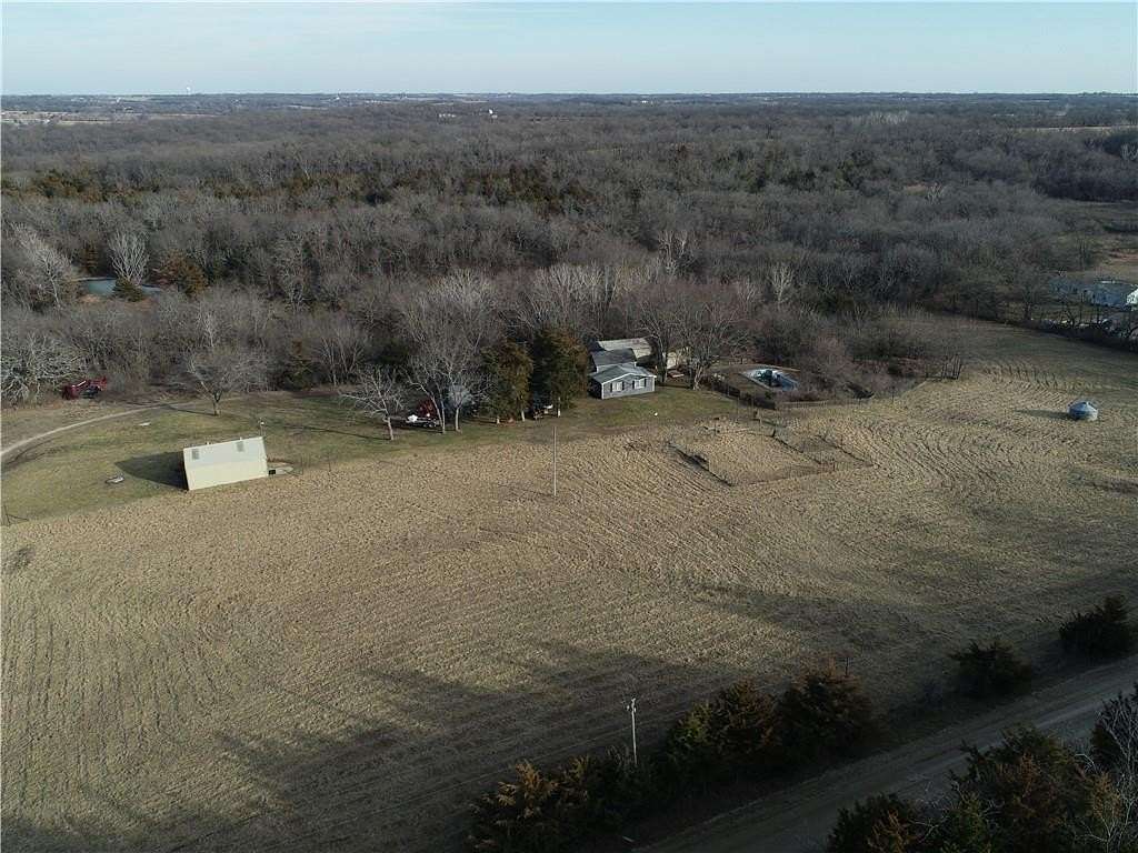 80 Acres of Recreational Land with Home for Sale in Paola, Kansas
