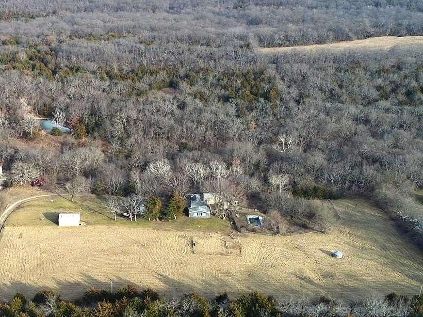 80 Acres of Recreational Land with Home for Sale in Paola, Kansas