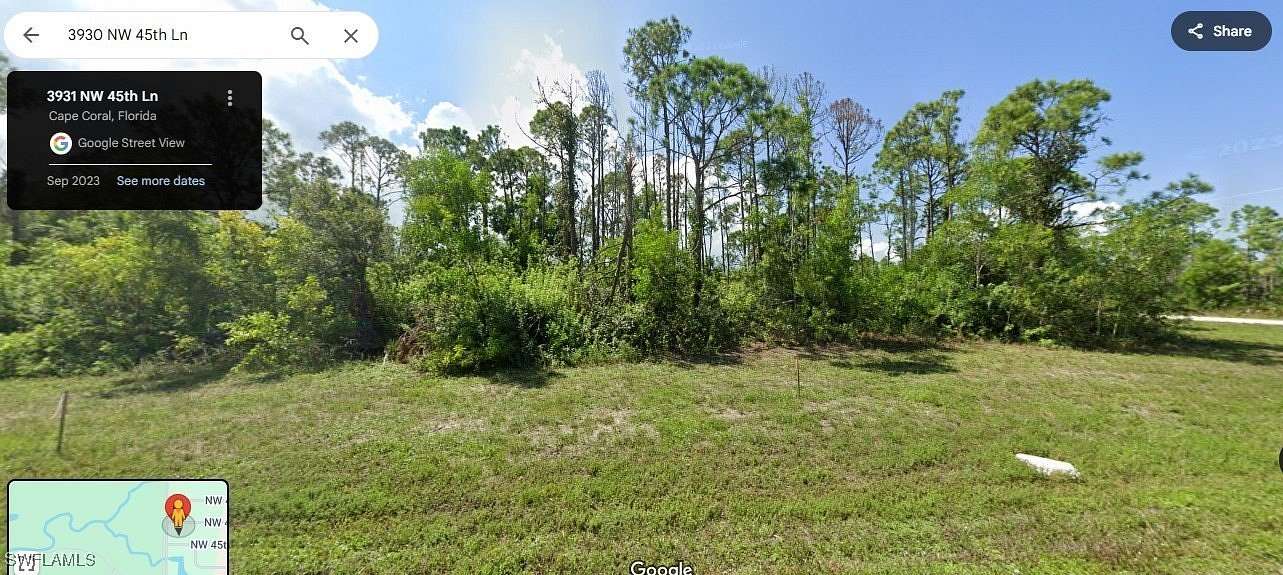 0.23 Acres of Residential Land for Sale in Cape Coral, Florida