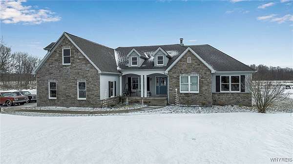 11.5 Acres of Land with Home for Sale in Akron, New York