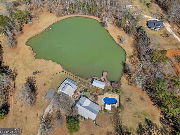 8.56 Acres of Residential Land with Home for Sale in Meansville, Georgia